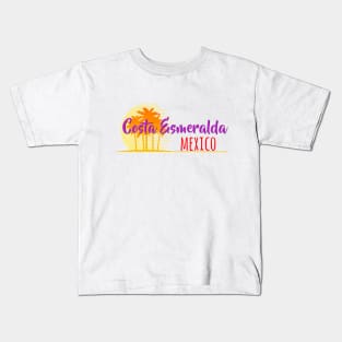 Life's a Beach: Costa Esmeralda, Mexico Kids T-Shirt